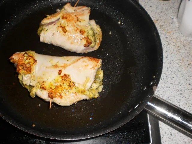 Gefülltes Putenschnitzel mit Gemüse - Rezept - Bild Nr. 16