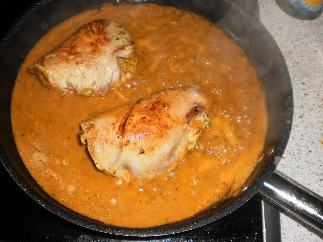 Gefülltes Putenschnitzel mit Gemüse - Rezept - Bild Nr. 18