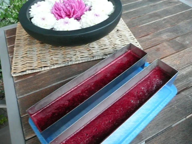 DESSERT /HIMBEER-BROMBEER-JOGHURT-TERRINE - Rezept - Bild Nr. 3