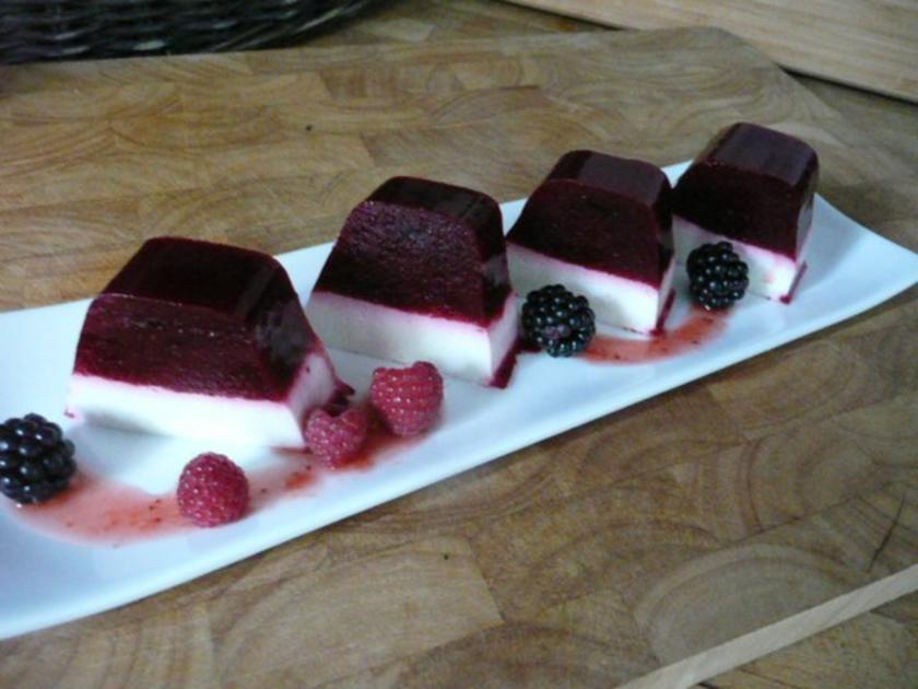 DESSERT /HIMBEER-BROMBEER-JOGHURT-TERRINE - Rezept - kochbar.de