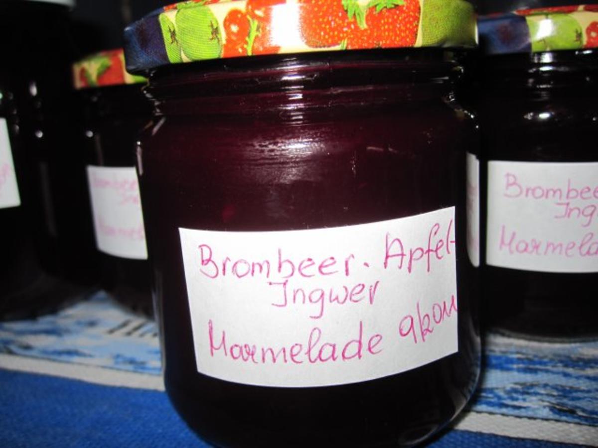 Brombeer-Apfel-Ingwer-Marmelade - Rezept - kochbar.de