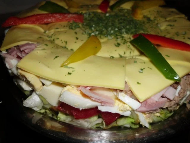 Salat-Torte - Rezept