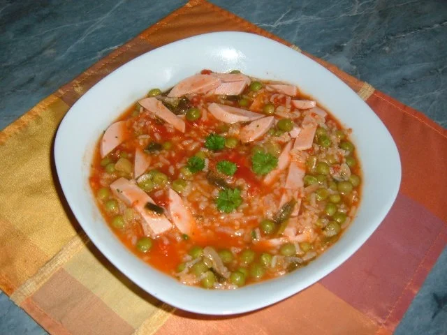 Eintopf : Reis - Tomaten Eintopf - Rezept - Bild Nr. 8