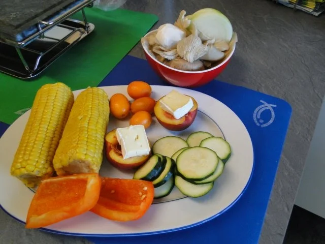 Edles Fleisch und Gemüse auf den heißen Stein /Für Bianca ohne Pilze!!!!) grins - Rezept - Bild Nr. 5