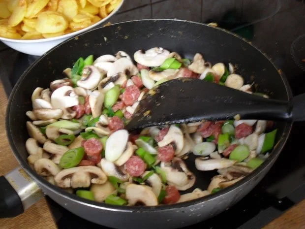 Kuchen: Herzhafter Kartoffelkuchen - Rezept - Bild Nr. 6