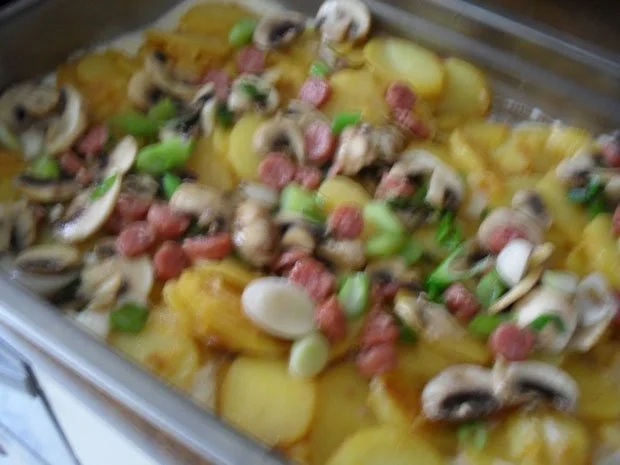 Kuchen: Herzhafter Kartoffelkuchen - Rezept - Bild Nr. 11