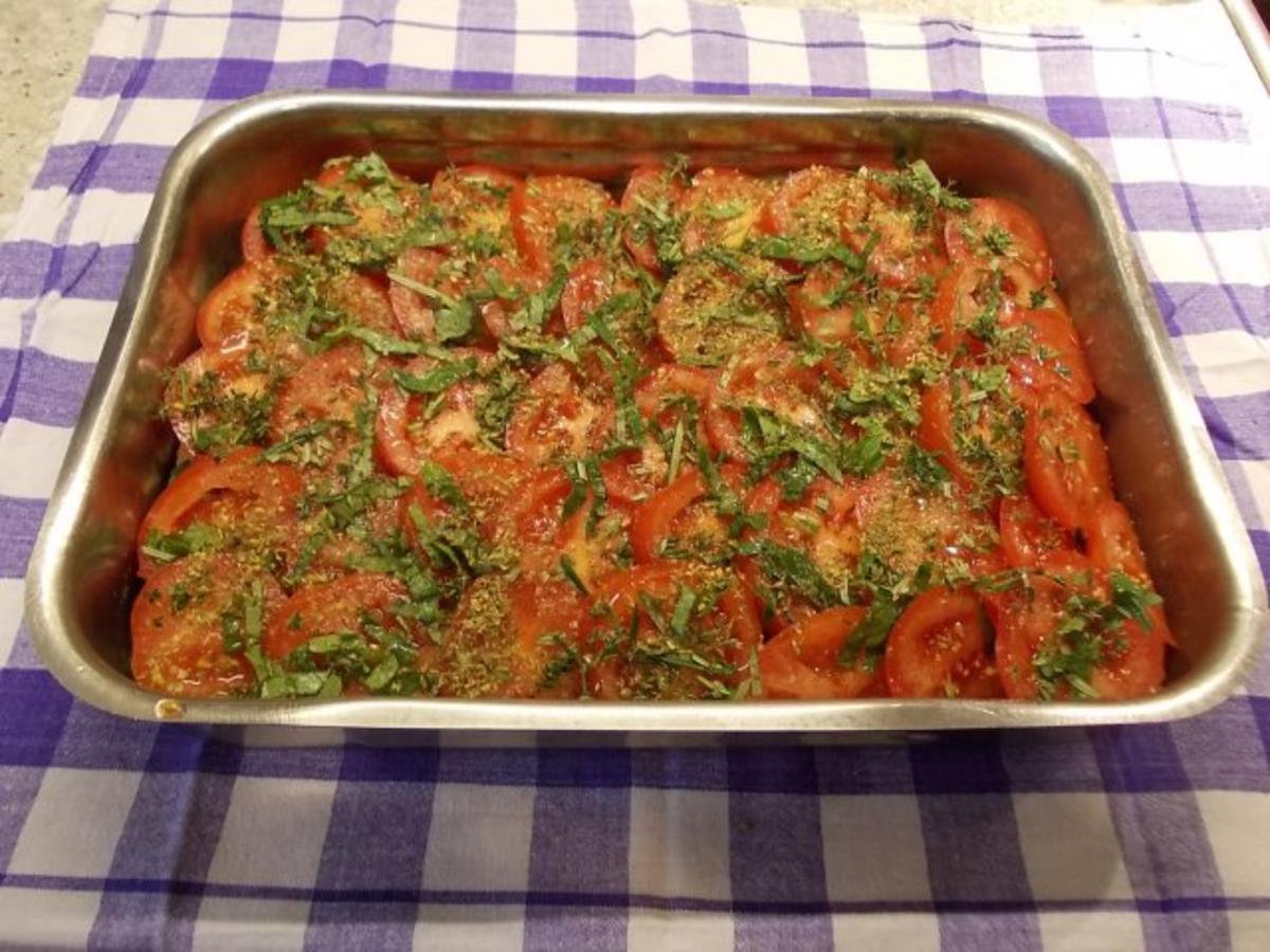 Brotauflauf mit Tomaten und Schafskäse - Rezept - Bild Nr. 4