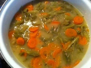 Fränkisch: bonna und spoutzn - Rezept - Bild Nr. 3