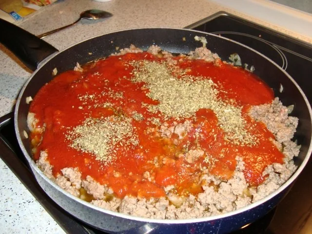 Rezept: Bolognese-Gratin auf meine Art Bild Nr. 3 Bolognese-Gratin auf meine Art - Rezept - Bild Nr. 3