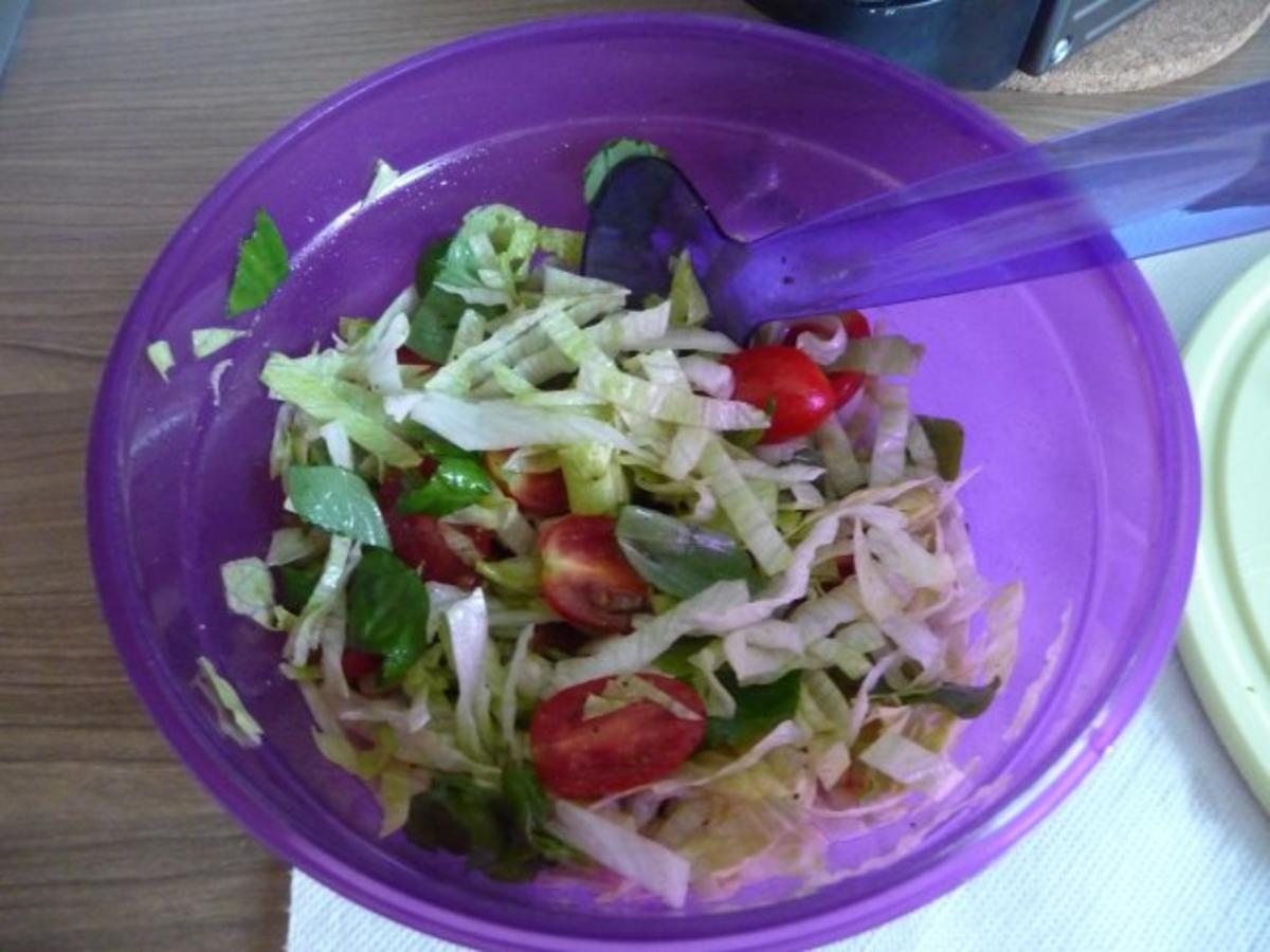 Salat :  Ein schneller bunter Teller - Rezept - Bild Nr. 6