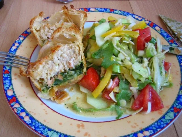 Spinat-Lachs-Muffins - Rezept - Bild Nr. 2