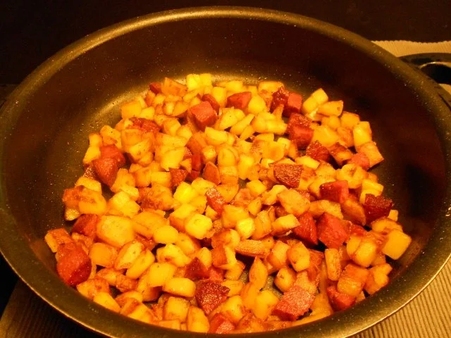 Röstkartoffeln mit Sucuk - Rezept - Bild Nr. 11