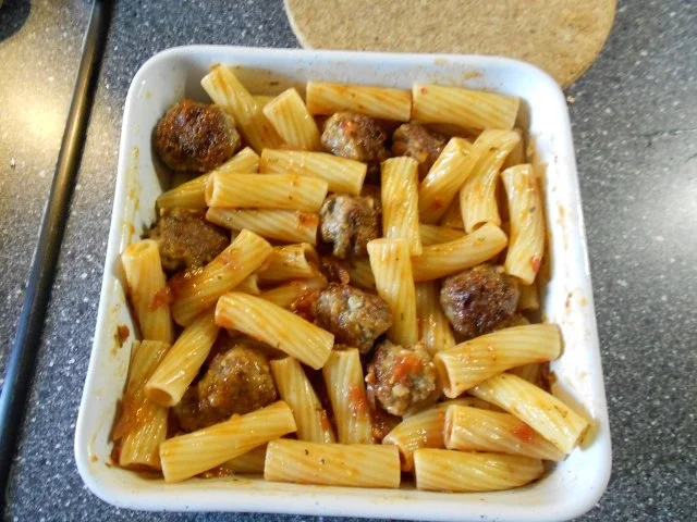 Rezept: Nudel-Auflauf ala Hackbällchen Toskana (ohne Tütchen!) Bild Nr. 24 Nudel-Auflauf ala Hackbällchen Toskana (ohne Tütchen!) - Rezept - Bild Nr. 24