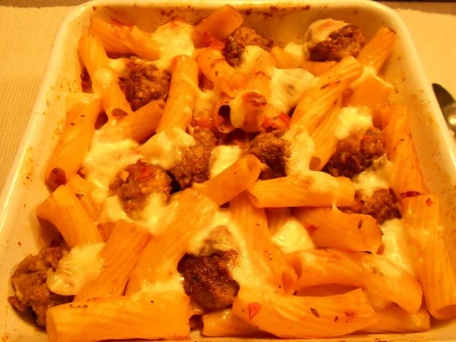 Rezept: Nudel-Auflauf ala Hackbällchen Toskana (ohne Tütchen!) Nudel-Auflauf ala Hackbällchen Toskana (ohne Tütchen!) - Rezept