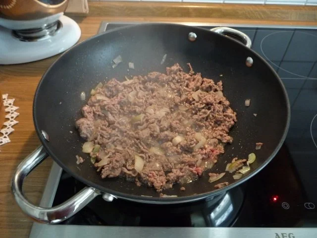 Hackfleisch : Hack - Krautpfanne scharf - Rezept - Bild Nr. 2