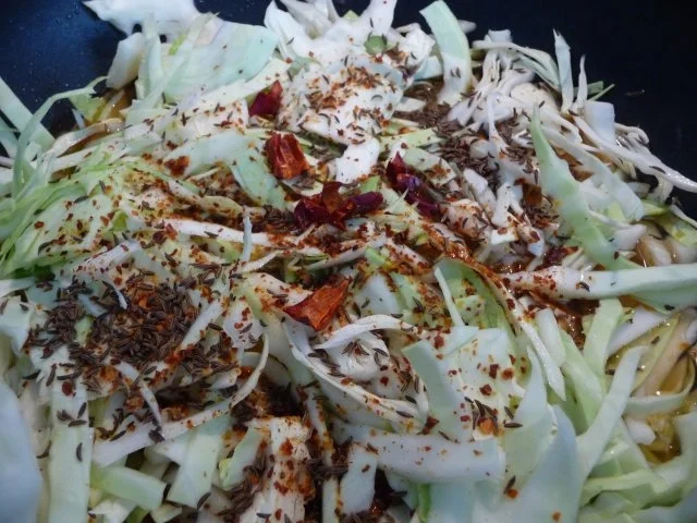 Hackfleisch : Hack - Krautpfanne scharf - Rezept - Bild Nr. 4