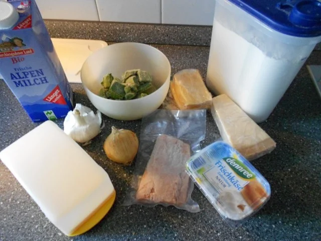 Lasagne con Salmone e Spinaci (Lasagne mit Lachs und Spinat) - Rezept - Bild Nr. 2