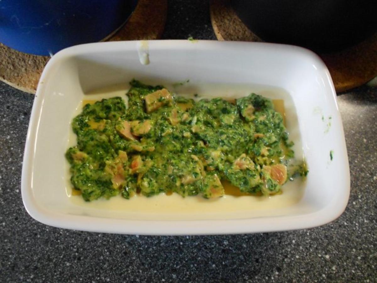 Lasagne con Salmone e Spinaci (Lasagne mit Lachs und Spinat) - Rezept - Bild Nr. 21