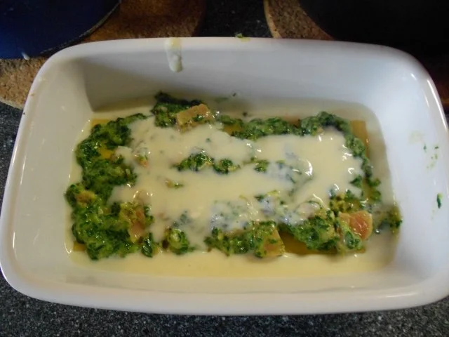 Lasagne con Salmone e Spinaci (Lasagne mit Lachs und Spinat) - Rezept - Bild Nr. 22