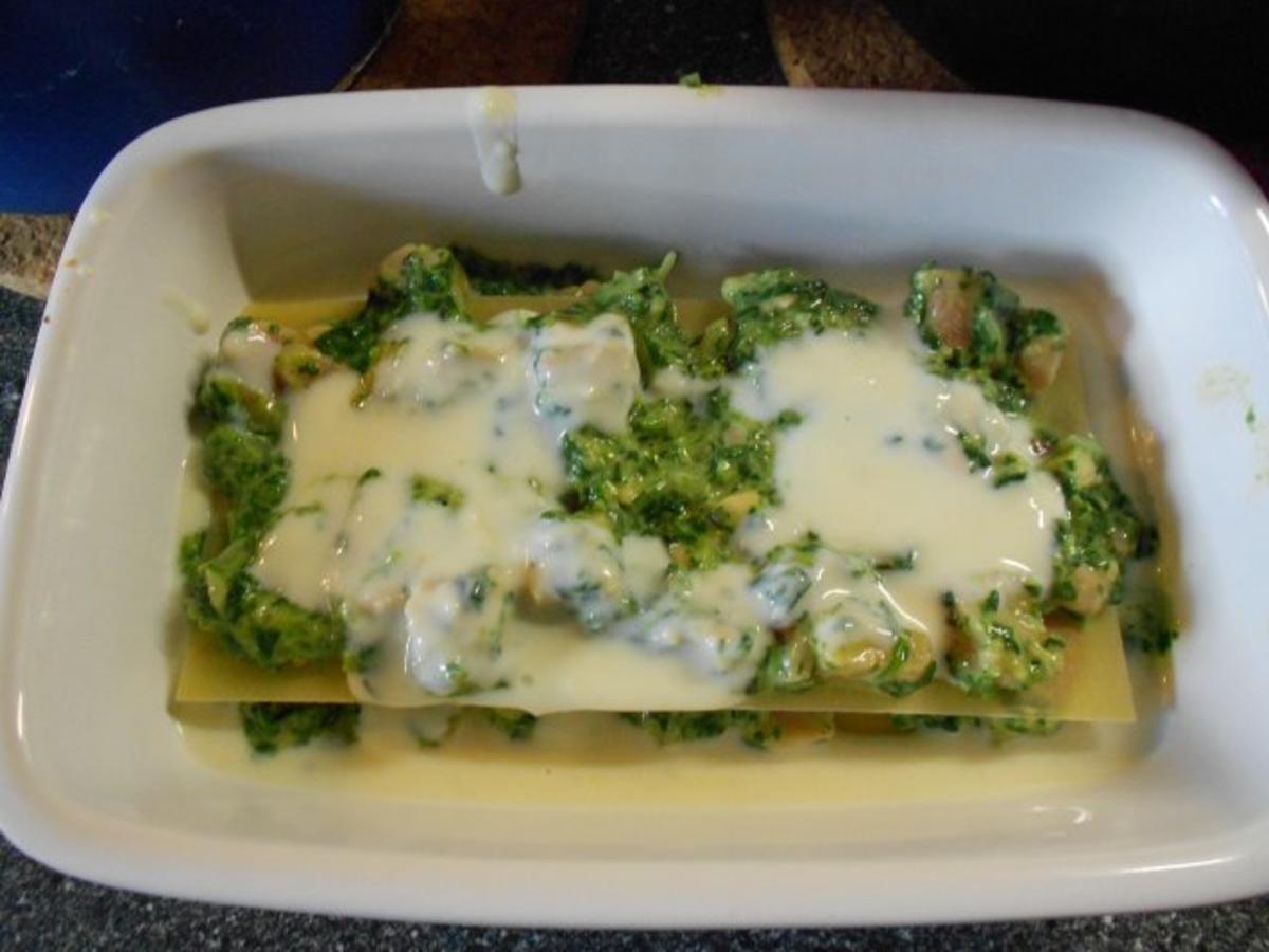 Lasagne con Salmone e Spinaci (Lasagne mit Lachs und Spinat) - Rezept - Bild Nr. 24