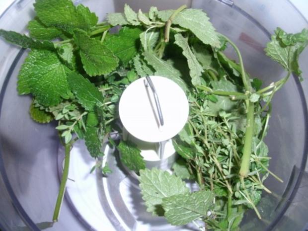 Kräuterzucker Zitronenmelisse-Zitronenthymian - Rezept - Bild Nr. 3