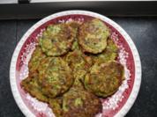 Zucchini -Puffer - Rezept