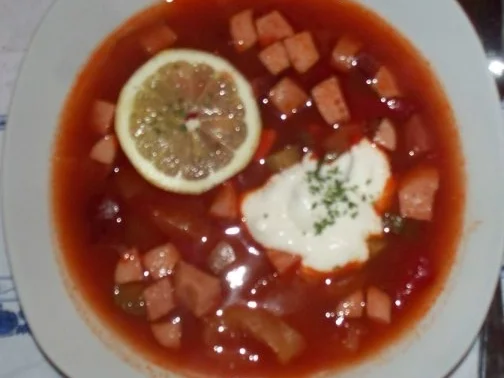 Soljanka von dreierlei Wurst - Rezept