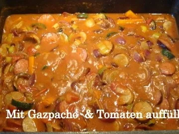 Rezept: Wurstgulasch in Tomatensoße Bild Nr. 11 Wurstgulasch in Tomatensoße - Rezept - Bild Nr. 11