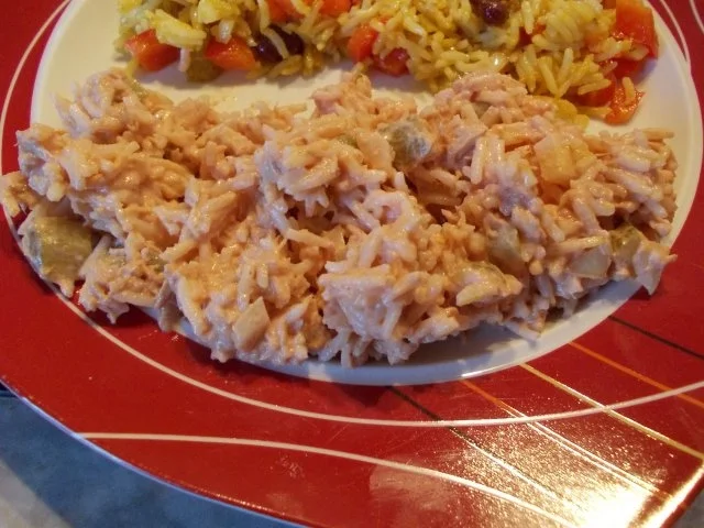 2 erlei Reissalate mit Fleischwurst im Bratschlauch - Rezept - Bild Nr. 5