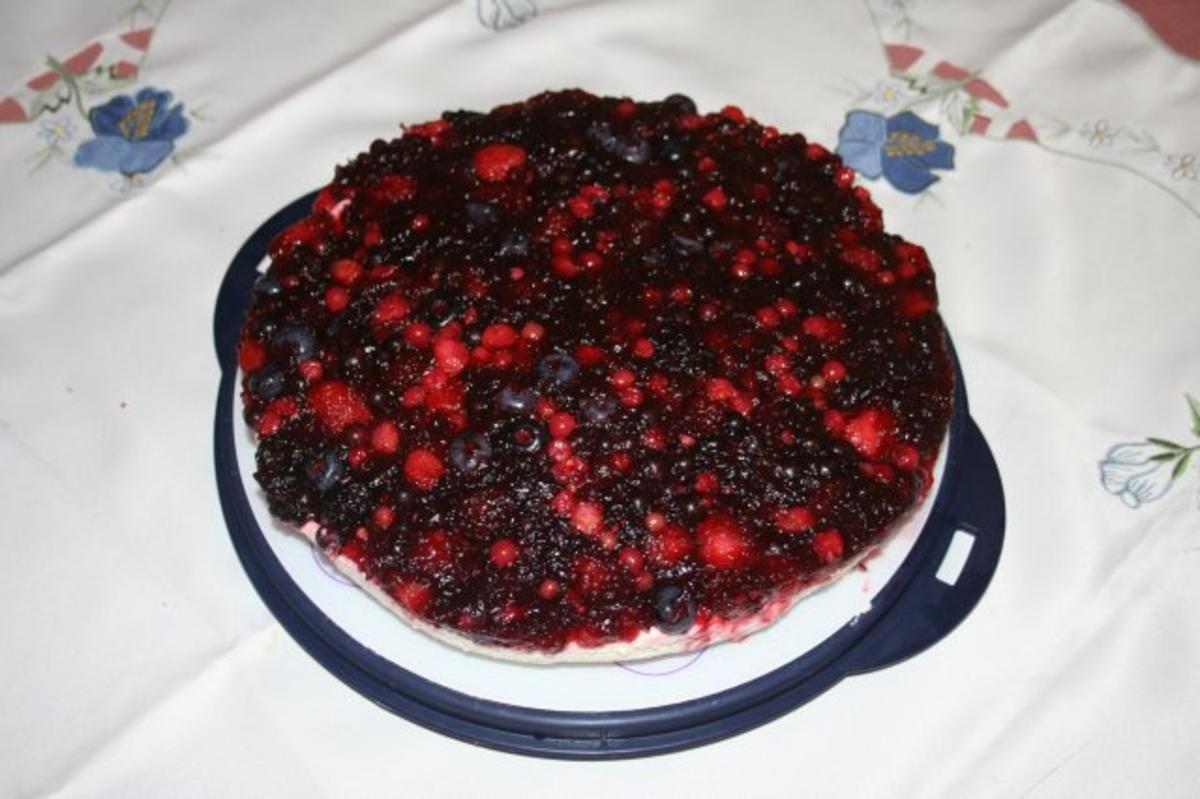 Bilder für Philadelfia-Rote -Grütze-Torte - Rezept