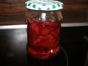 Rotweinpflaumen - Rezept