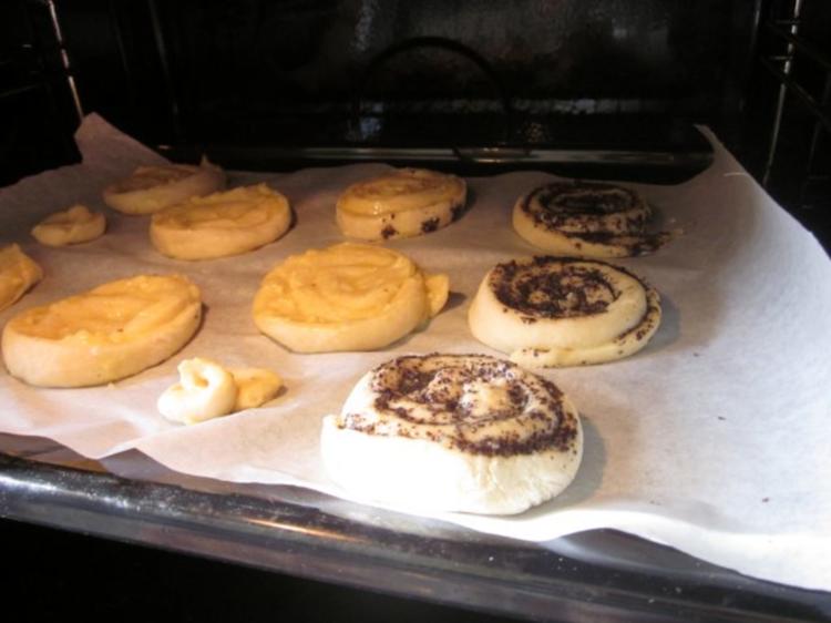 Mohn-Hefe-Schnecken - Rezept mit Bild - kochbar.de