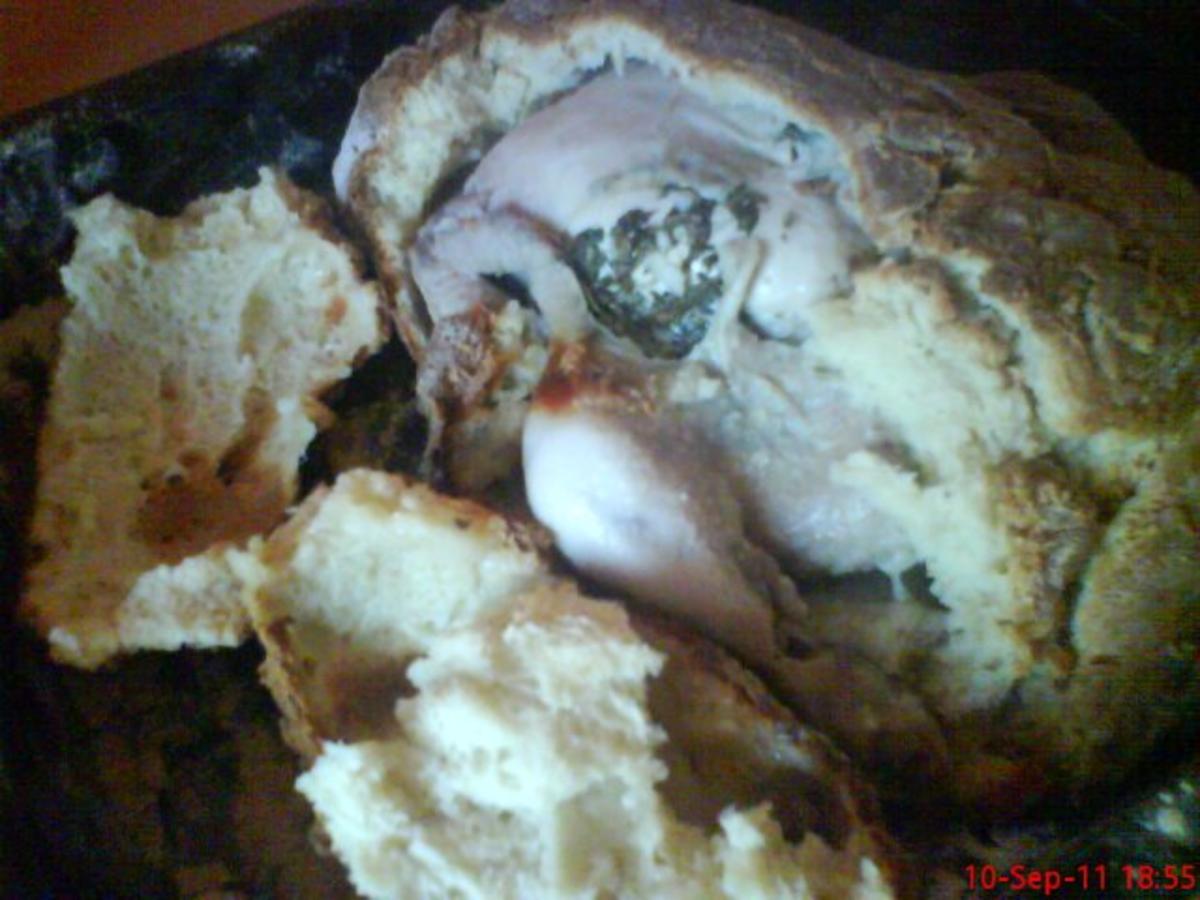 Hähnchen im Brotteig gebacken - Rezept - Bild Nr. 6