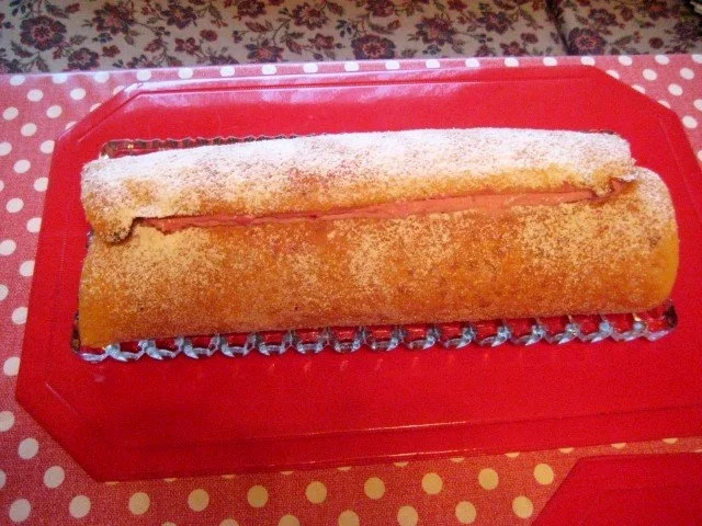 Rezept: Himbeerrolle * Laktosefrei * Bild Nr. 10 Himbeerrolle * Laktosefrei * - Rezept - Bild Nr. 10