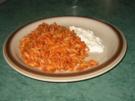 Pasta - Fusilli an meiner allzeit bewährten schnellen Tomatensauce - Rezept