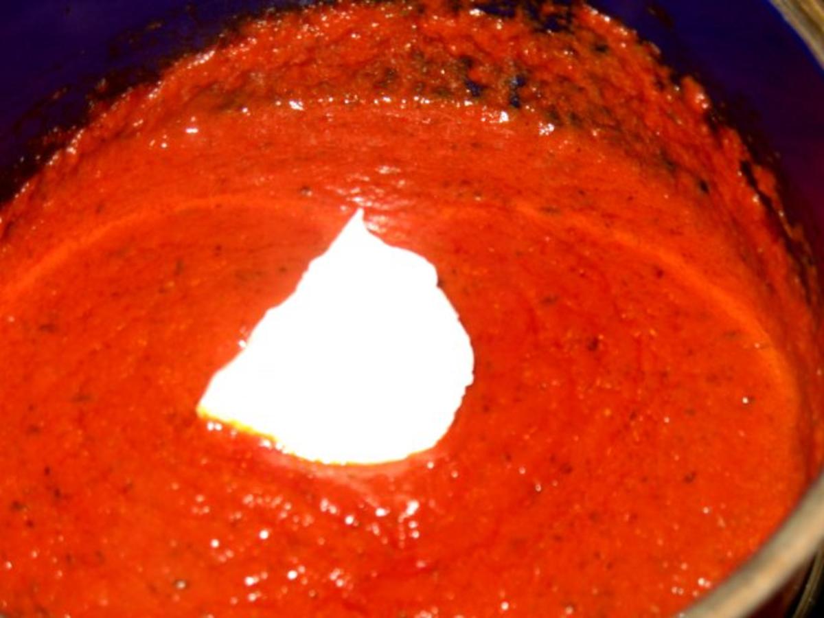 Pasta - Fusilli an meiner allzeit bewährten schnellen Tomatensauce - Rezept - Bild Nr. 7