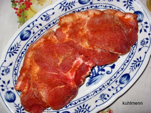 Schweinebraten auf Gemüsebett - Rezept - Bild Nr. 3