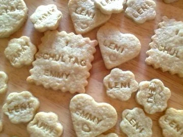 Rezept: Einschulungskekse für meine Enkelchen Einschulungskekse für meine Enkelchen - Rezept