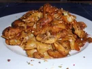 Hähnchen-Champignon-Nudelpfanne - Rezept