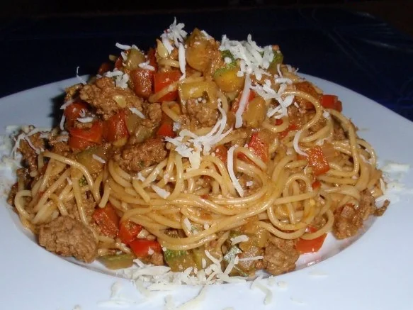 Rezept: Schnelle Gemüse-Tatar- Pasta Schnelle Gemüse-Tatar- Pasta - Rezept