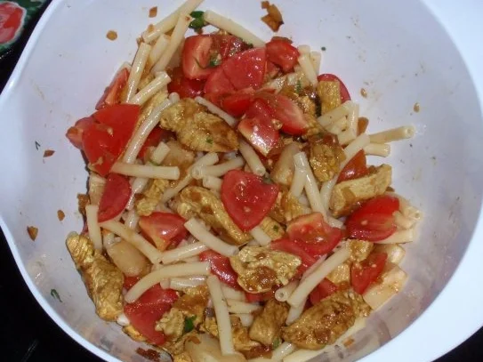 Nudelsalat mit Putenstreifen - Rezept - Bild Nr. 10