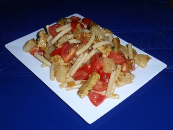 Nudelsalat mit Putenstreifen - Rezept - Bild Nr. 12