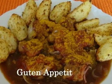 Schnelle Schaschlikpfanne - Rezept