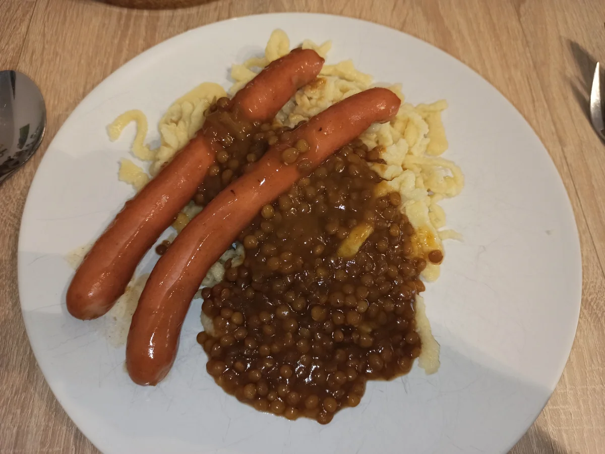 Linsen mit Spätzle - Rezept - Bild Nr. 2