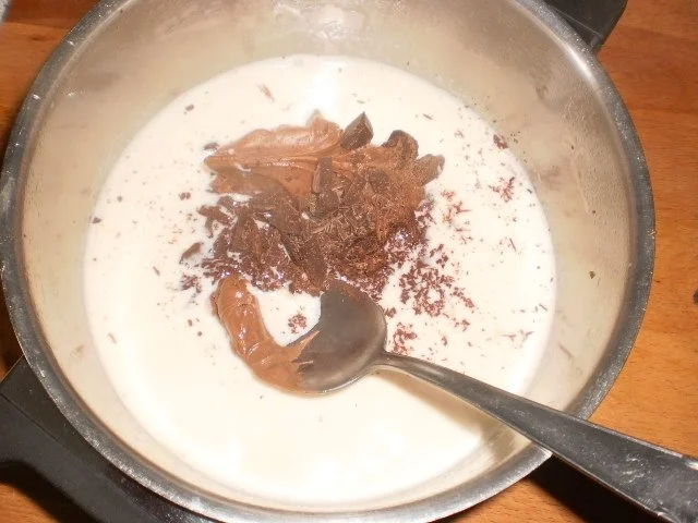 Grießflammeri mit Nougat-Soße - Rezept - Bild Nr. 8