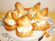 Windbeutel mit Karamellsoße - Rezept