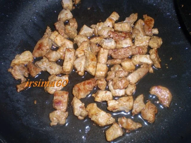 Filetgeschnetzeltes in Sahne zu Penne - Rezept - Bild Nr. 5