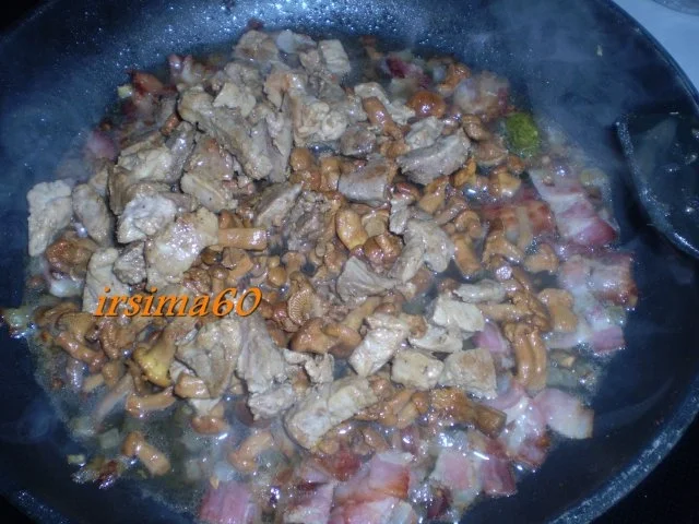 Filetgeschnetzeltes in Sahne zu Penne - Rezept - Bild Nr. 7