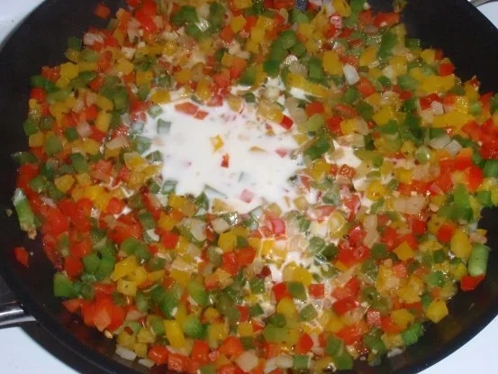 Rezept: Bunter Garnelen-Auflauf Bild Nr. 6 Bunter Garnelen-Auflauf - Rezept - Bild Nr. 6