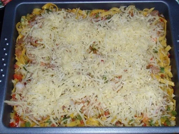 Rezept: Bunter Garnelen-Auflauf Bild Nr. 10 Bunter Garnelen-Auflauf - Rezept - Bild Nr. 10